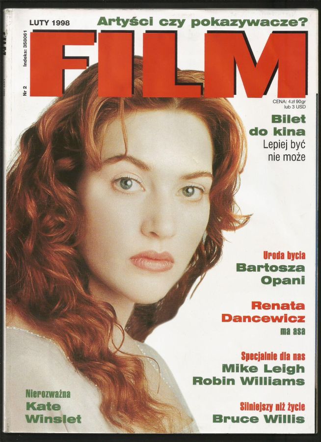 FILM (Po) magazine side cover February 1998