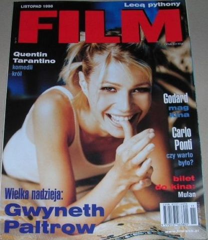 FILM (Po) magazine side cover November 1998