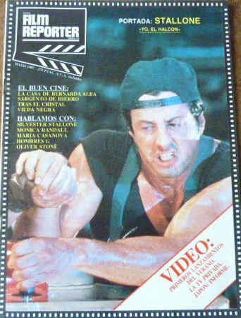 FILM REPORTER magazine side cover May 1987