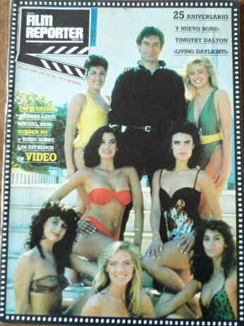 FILM REPORTER magazine side cover July 1987