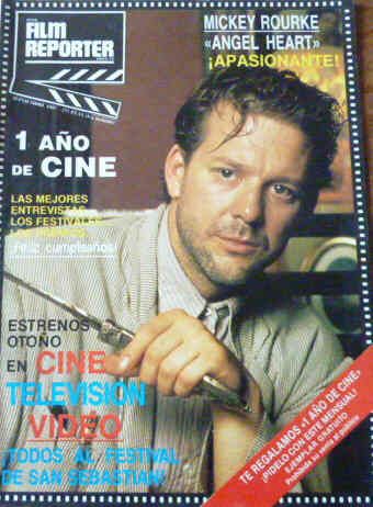 FILM REPORTER magazine side cover September 1987
