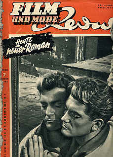 FILM REVUE magazine side cover Issue 7  1950