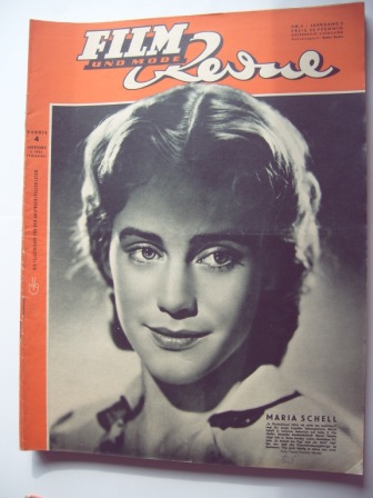 FILM REVUE magazine side cover Issue 4 15 February 1951
