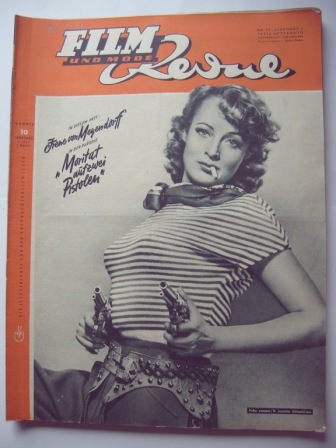FILM REVUE magazine side cover Issue 10 10 May 1951