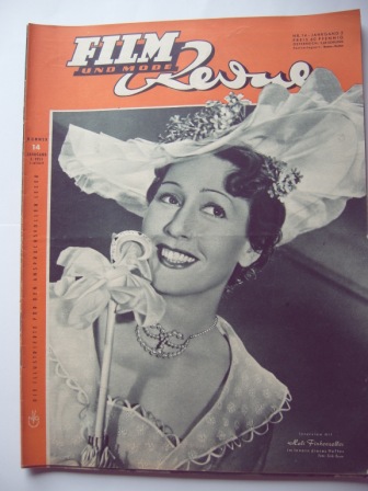FILM REVUE magazine side cover Issue 14 5 July 1951