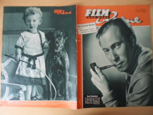 FILM REVUE magazine side cover Issue 6 13 March 1952