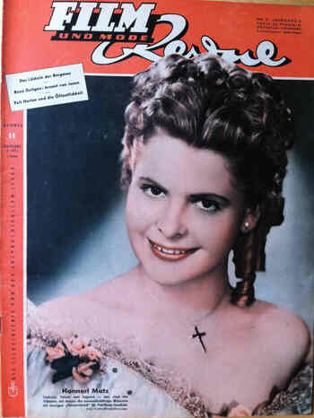 FILM REVUE magazine side cover Issue 11 22 May 1952