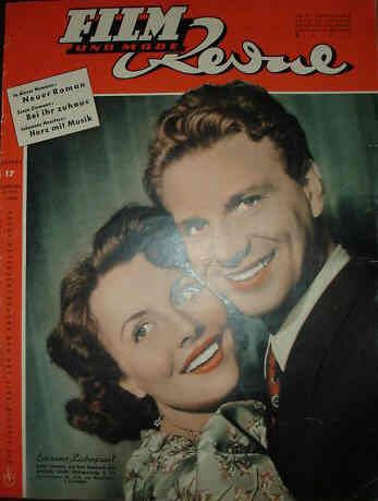 FILM REVUE magazine side cover Issue 17 13 August 1952