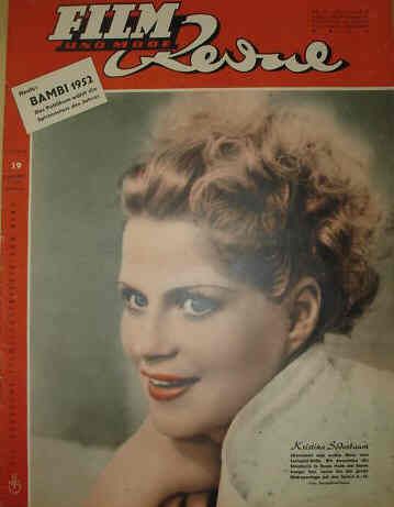 FILM REVUE magazine side cover Issue 19 10 September 1952