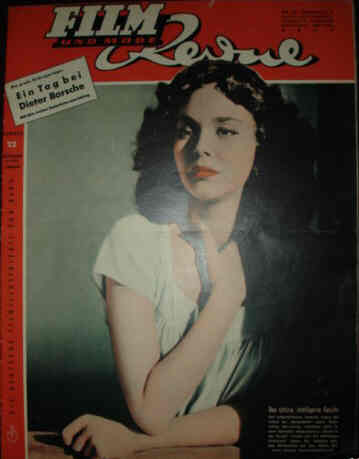 FILM REVUE magazine side cover Issue 22 22 October 1952