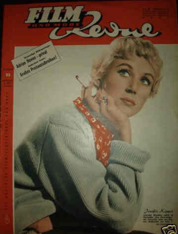 FILM REVUE magazine side cover Issue 23 5 November 1952