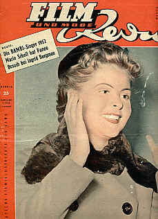 FILM REVUE magazine side cover Issue 25 3 December 1952