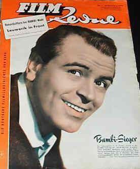 FILM REVUE magazine side cover Issue 1 5 January 1954