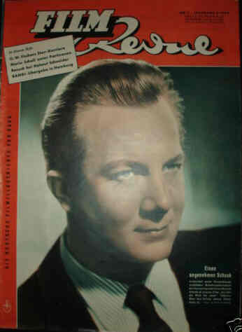FILM REVUE magazine side cover Issue 2 12 January 1954