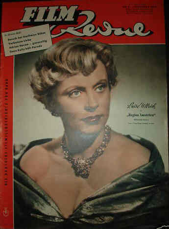 FILM REVUE magazine side cover Issue 3 26 January 1954