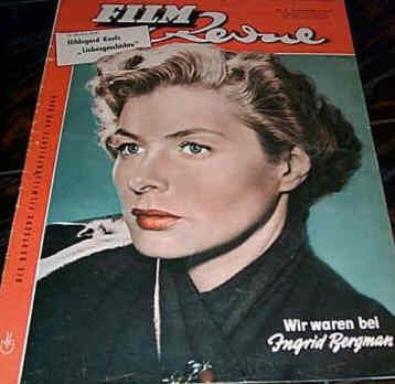 FILM REVUE magazine side cover Issue 4 9 February 1954