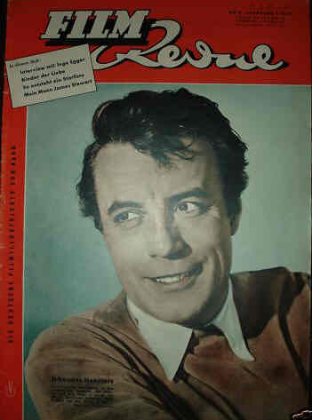 FILM REVUE magazine side cover Issue 5 23 February 1954