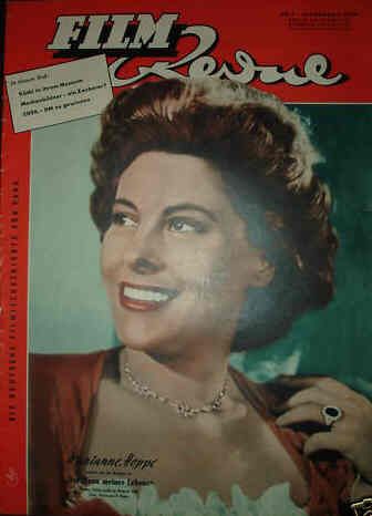 FILM REVUE magazine side cover Issue 7 23 March 1954