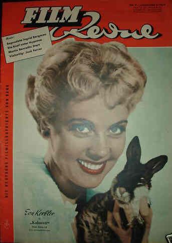 FILM REVUE magazine side cover Issue 9 20 April 1954