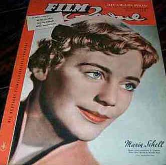 FILM REVUE magazine side cover Issue 10 4 May 1954