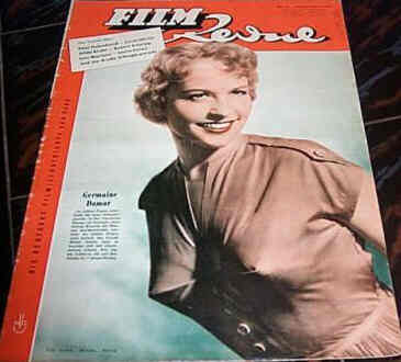 FILM REVUE magazine side cover Issue 22 19 October 1954