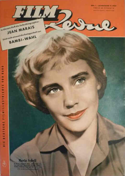 FILM REVUE magazine side cover Issue 1 28 December 1954