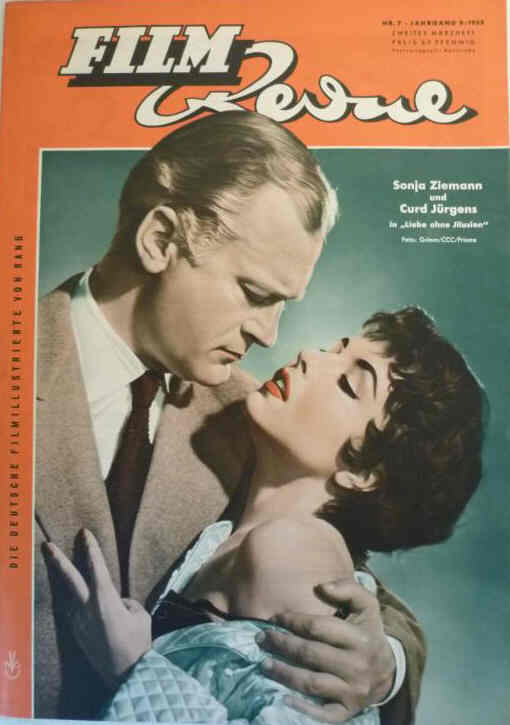 FILM REVUE magazine side cover Issue 7 22 March 1955