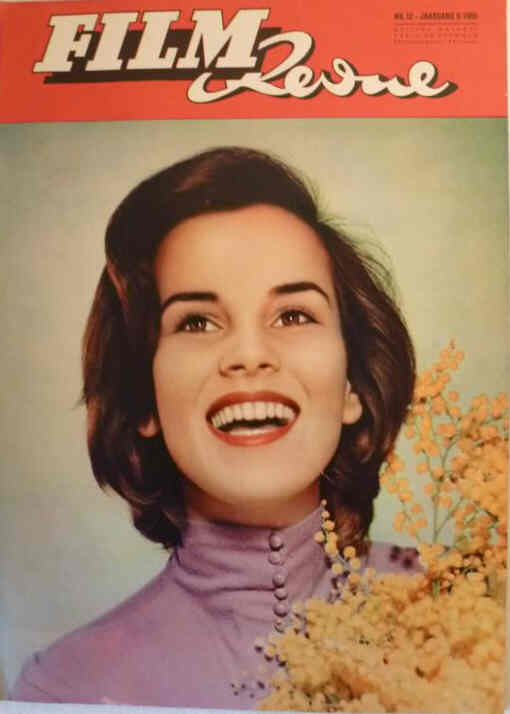 FILM REVUE magazine side cover Issue 12 31 May 1955