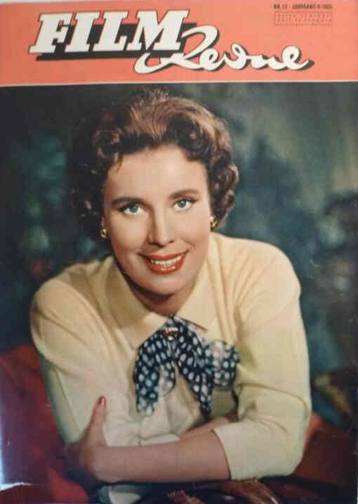 FILM REVUE magazine side cover Issue 13 14 June 1955
