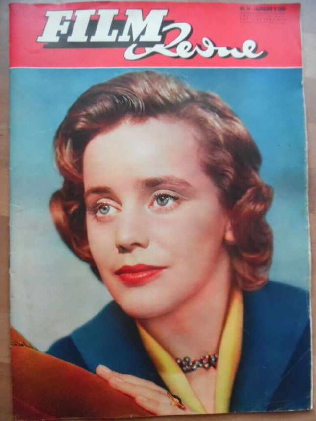 FILM REVUE magazine side cover Issue 14 28 June 1955