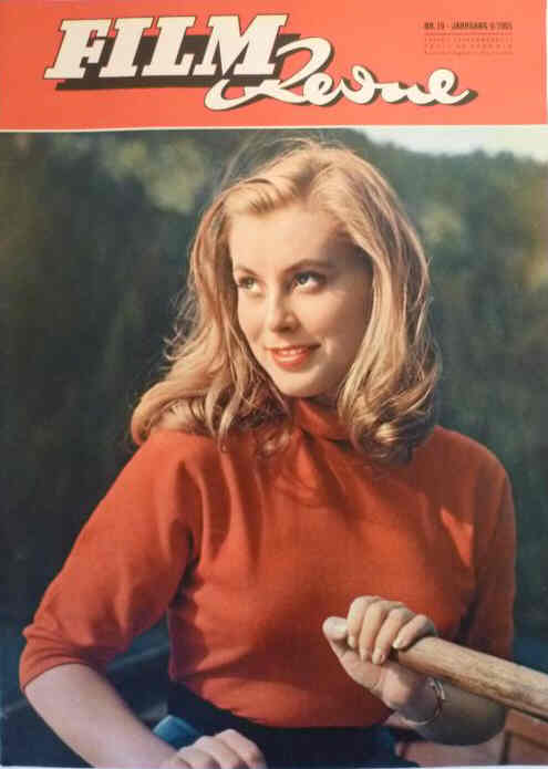 FILM REVUE magazine side cover Issue 19 6 September 1955