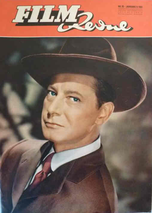 FILM REVUE magazine side cover Issue 20 20 September 1955