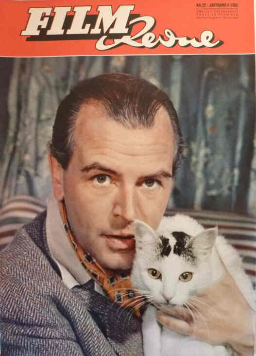 FILM REVUE magazine side cover Issue 22 18 October 1955