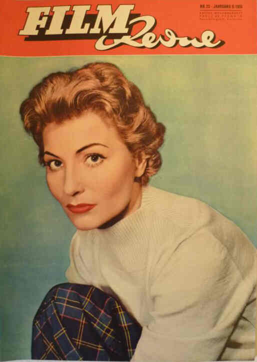 FILM REVUE magazine side cover Issue 23 1 November 1955