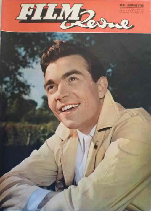 FILM REVUE magazine side cover Issue 24 15 November 1955