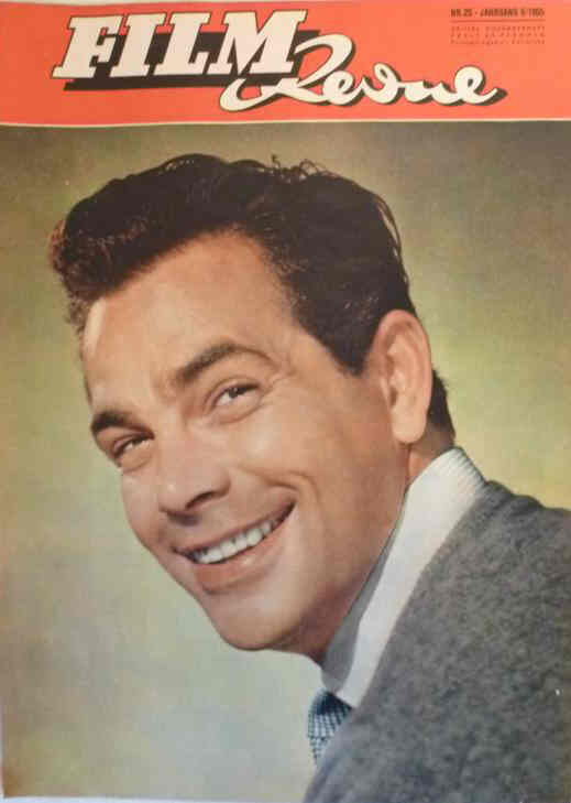 FILM REVUE magazine side cover Issue 25 29 November 1955