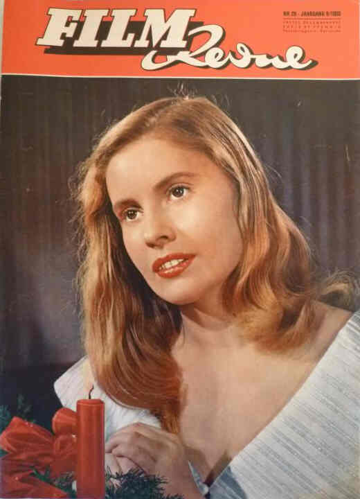 FILM REVUE magazine side cover Issue 26 13 December 1955