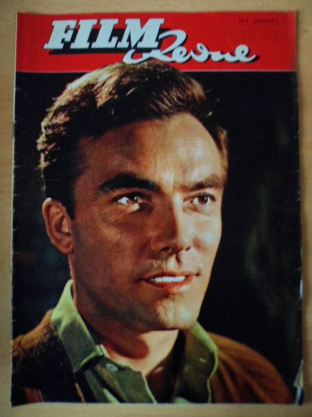 FILM REVUE magazine side cover Issue 3 22 January 1957