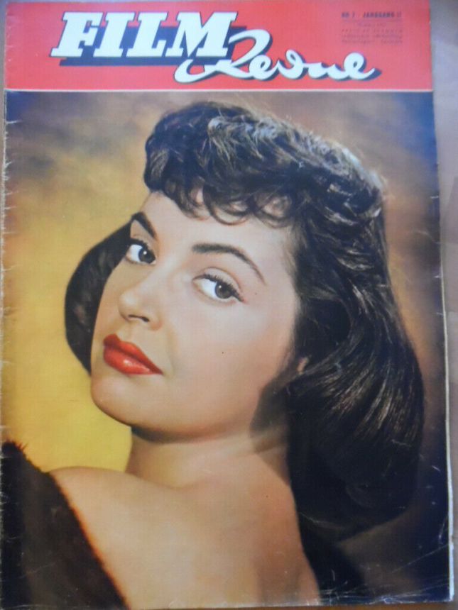 FILM REVUE magazine side cover Issue 7 19 March 1957