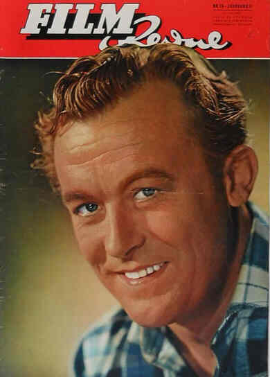 FILM REVUE magazine side cover Issue 13 11 June 1957
