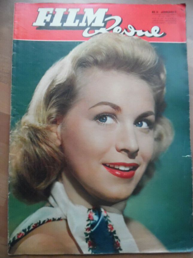FILM REVUE magazine side cover Issue 14 25 June 1957
