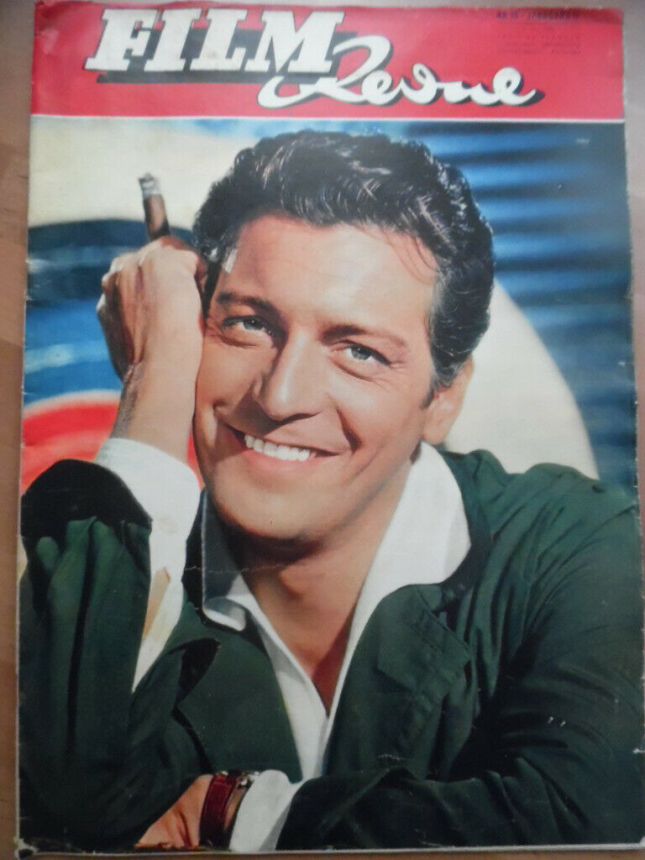 FILM REVUE magazine side cover Issue 15 9 July 1957