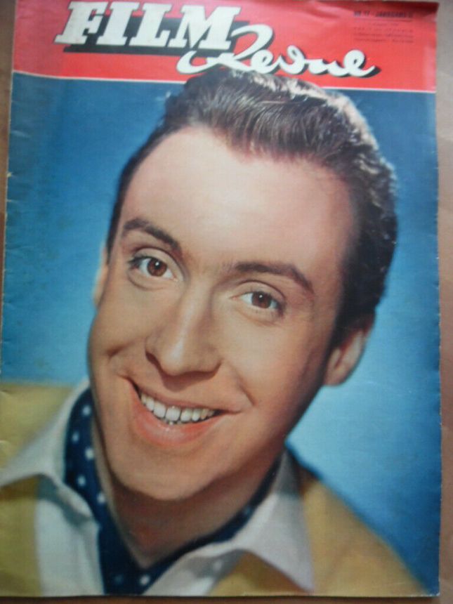 FILM REVUE magazine side cover Issue 17 6 August 1957