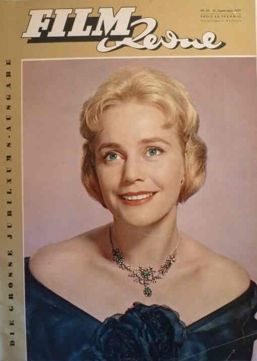 FILM REVUE magazine side cover Issue 20 17 September 1957
