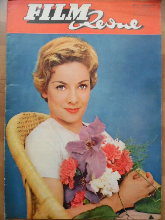 FILM REVUE magazine side cover Issue 21 1 October 1957