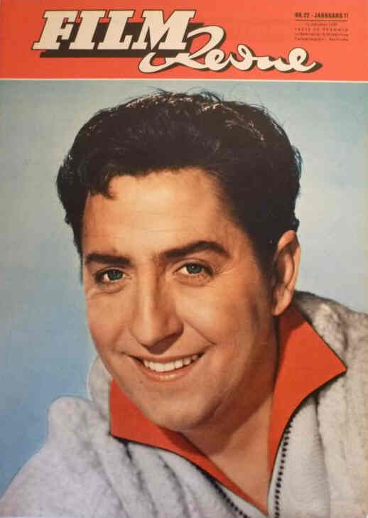 FILM REVUE magazine side cover Issue 22 15 October 1957