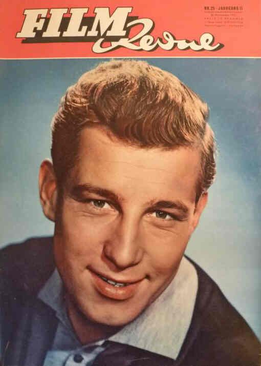 FILM REVUE magazine side cover Issue 25 26 November 1957