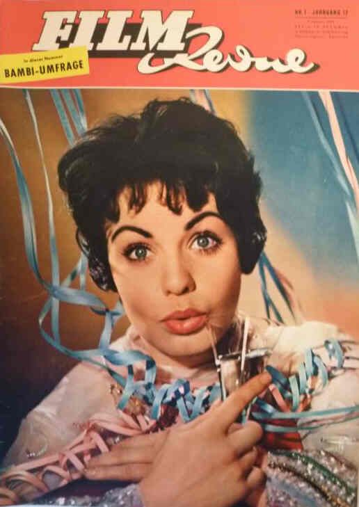 FILM REVUE magazine side cover Issue 1 7 January 1958