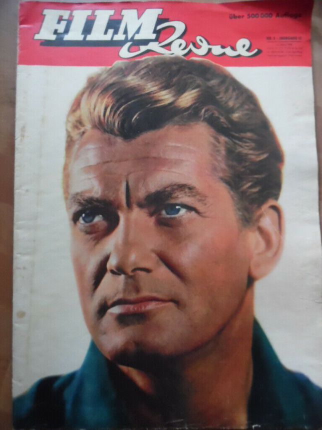 FILM REVUE magazine side cover Issue 5 4 March 1958