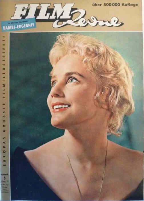 FILM REVUE magazine side cover Issue 6 18 March 1958